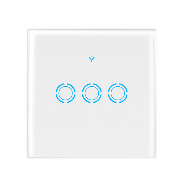 Прекинувач за осветлување на екран на допир со далечински Wifi за паметна апликација
